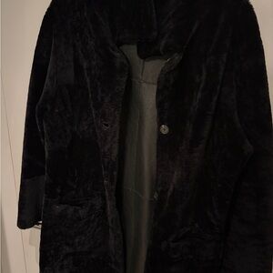 Andrew Marc Shearling Reversible Coat